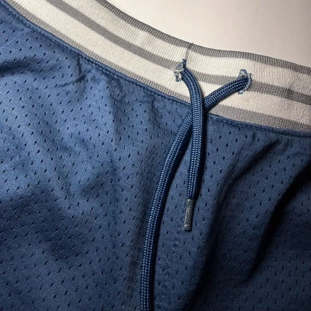 Converse All Star Boys S 8-10 Navy Mesh Basketball Shorts